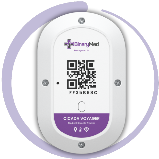 biological sample tracking iot device