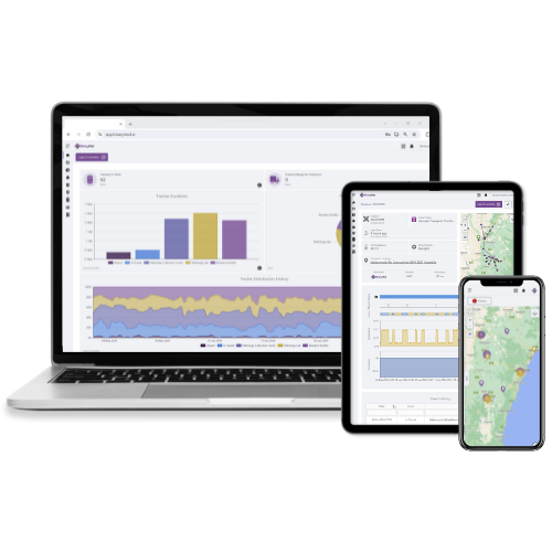 binary cloud platform on screens